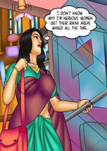Cover of Savita Bhabhi 128 - Waxing Erotic